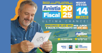 Prefeitura de São Sebastião prorroga Anistia Fiscal até 14 de julho