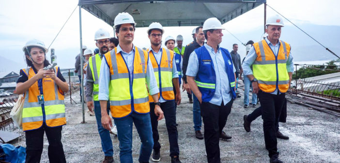 Governador vistoria novo acesso viário ao Porto de São Sebastião