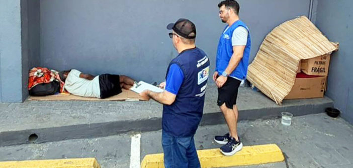 Prefeitura intensifica serviço de abordagem social para atender população em situação de rua