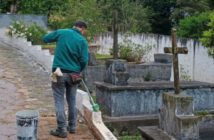 CemitÃÂ©rio de Campos do JordÃÂ£o acelera preparativos para o Dia de Finados