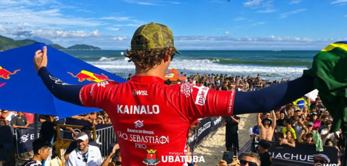 Ryan Kainalo conquista Maresias e lidera Challenger Series